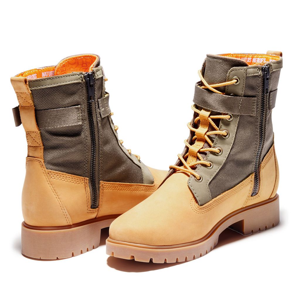 Botas de Inverno Feminino - Timberland Jayne Rebotl™ Impermeavel - WEZDV4039 - Marrom